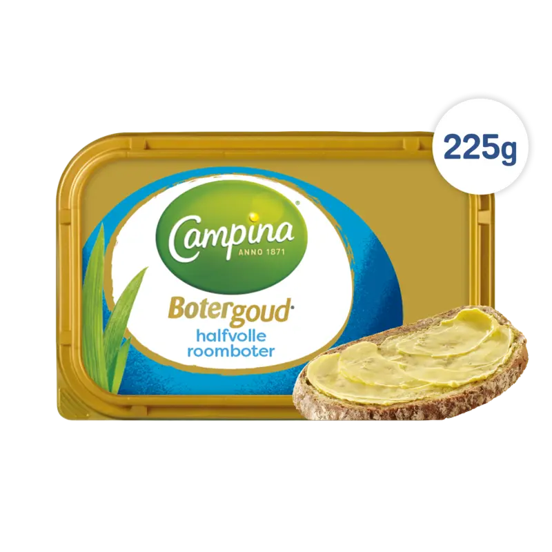 Campina Botergoud halfvolle roomboter