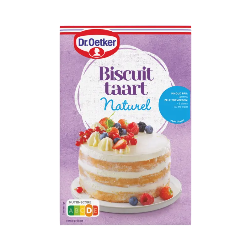 Dr. Oetker Basismix biscuittaart