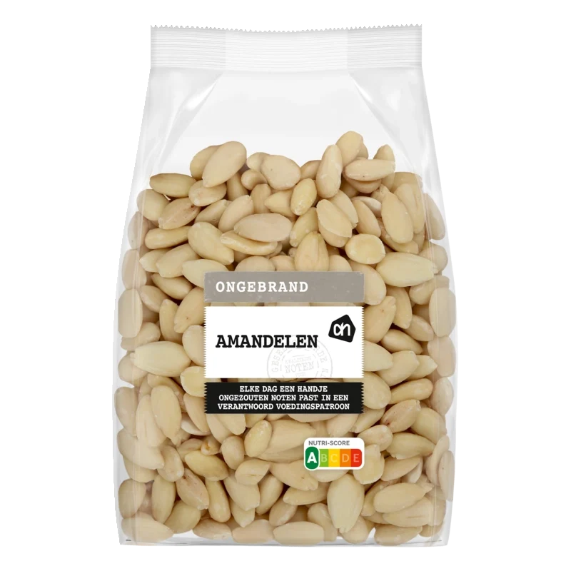 Amandelen ongebrand