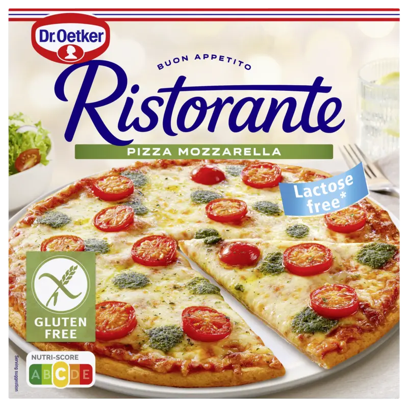 Dr. Oetker Ristorante pizza mozzarella glutenvrij