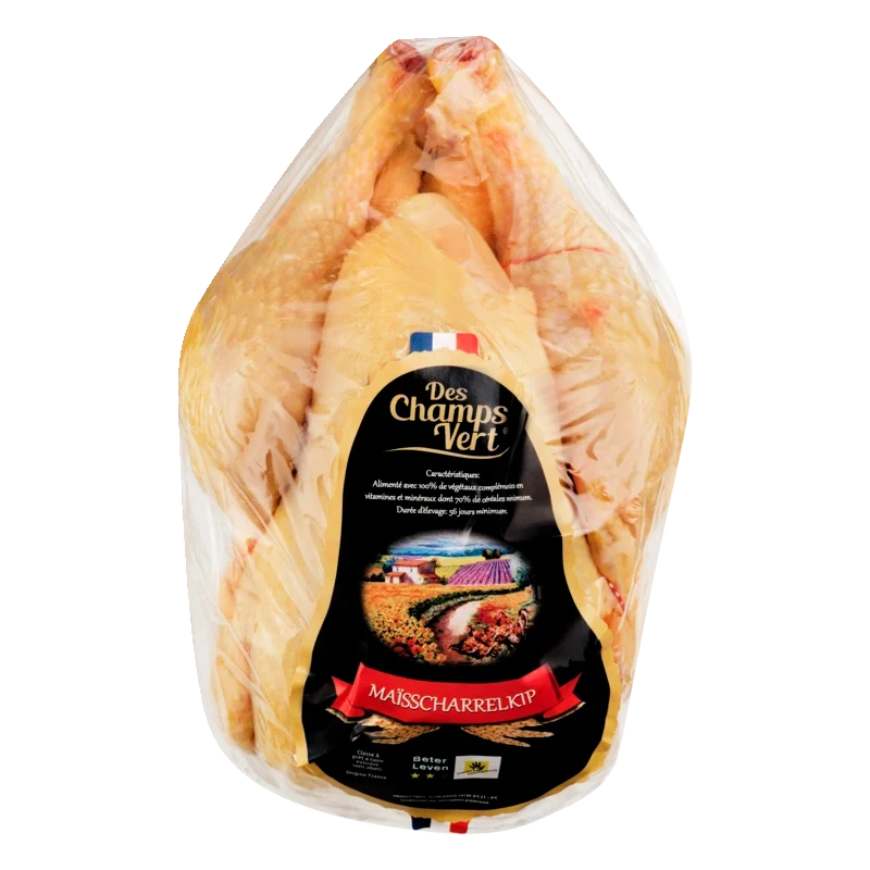 Des Champs Vert Franse scharrel maiskip