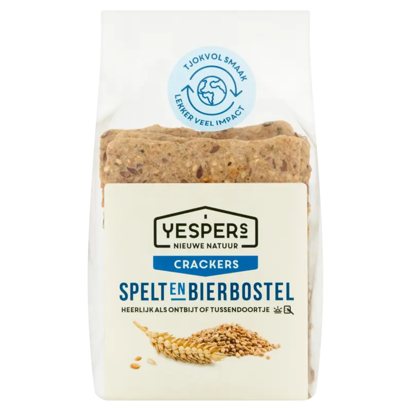 Yespers Crackers spelt & bierbostel