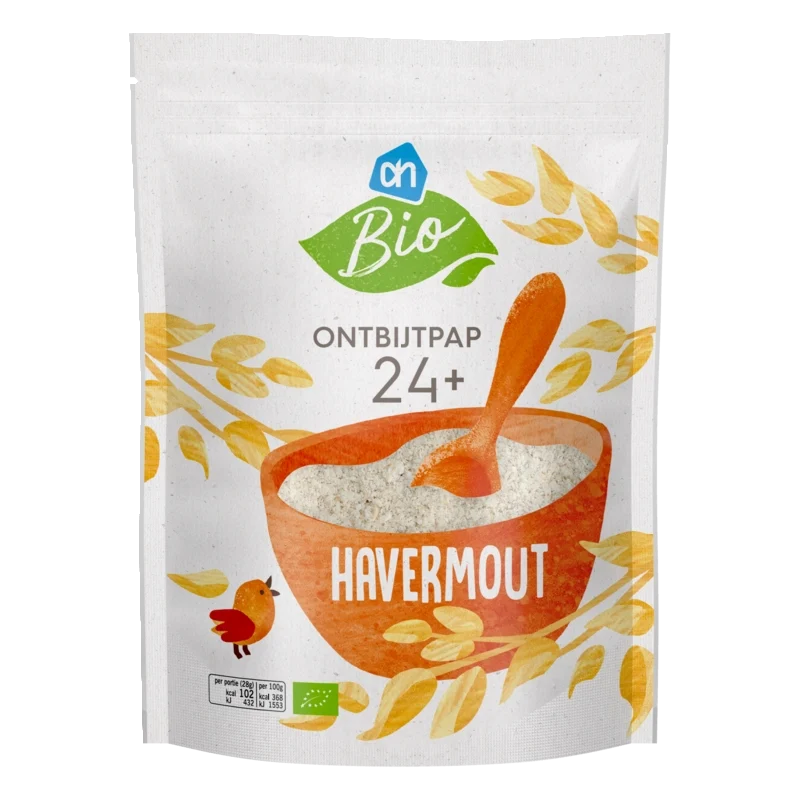 Biologisch Ontbijtpap havermout 24m+