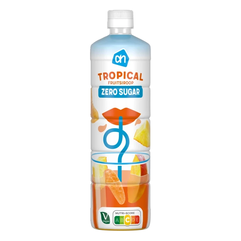 Siroop tropical 0% suiker toegevoegd