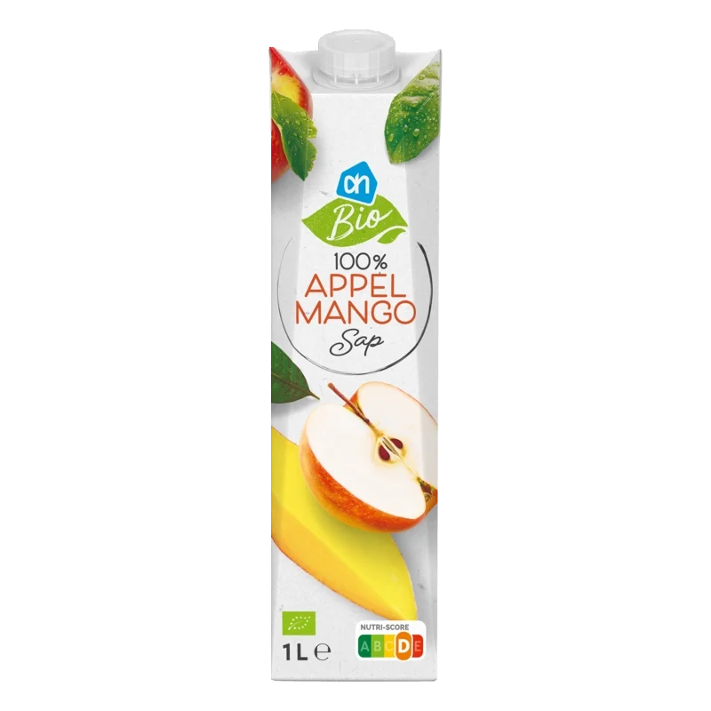 Biologisch 100% Appel mango sap