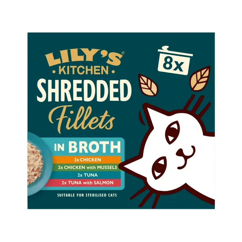 Lily's Kitchen Filets in saus diverse smaken 8-pack