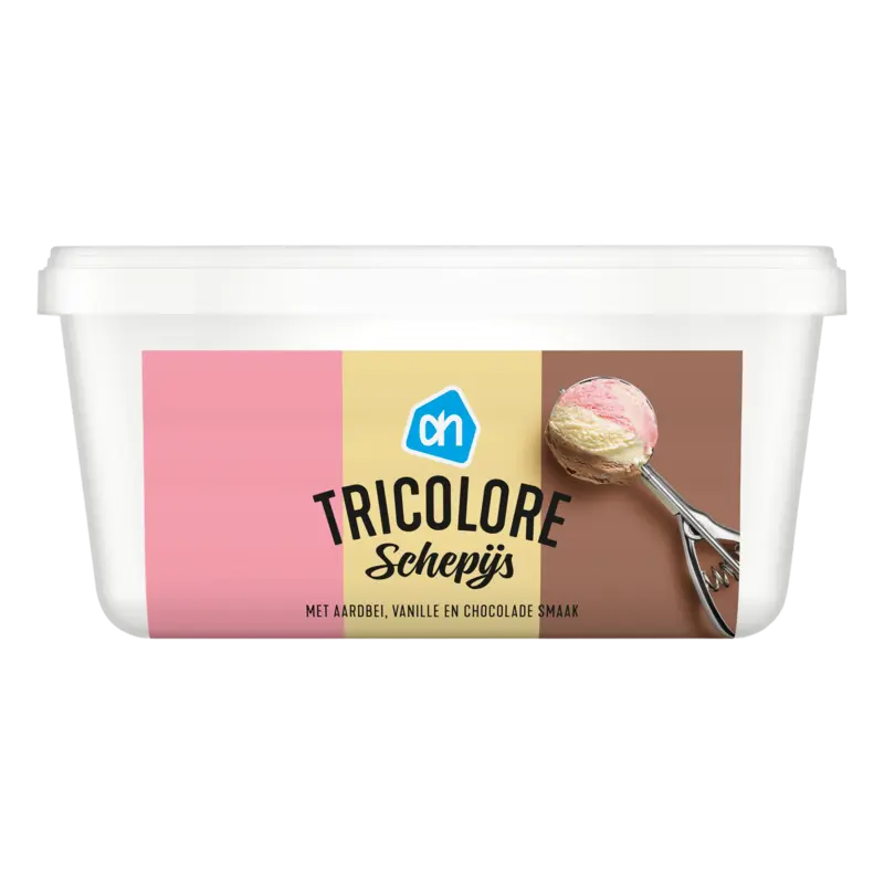 Schepijs tricolore