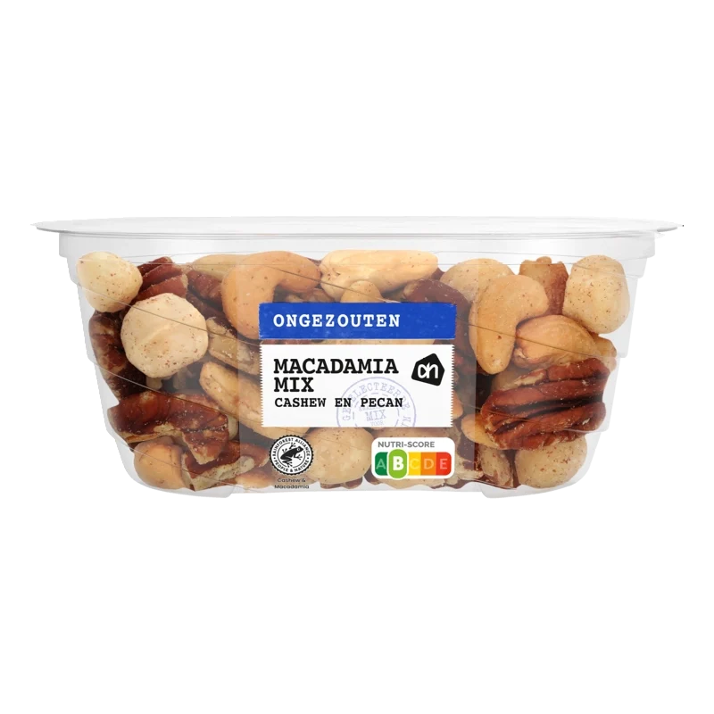 Macadamiamix ongezouten