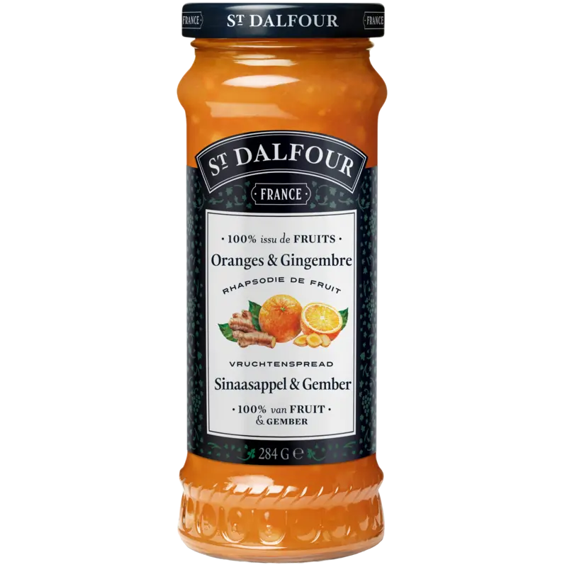 St. Dalfour Vruchtenspread Sinaasappel Gember
