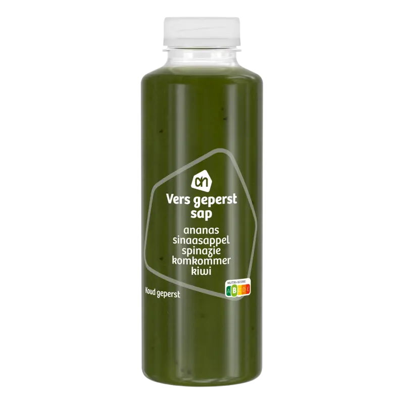 Vers sap ananas kiwi komkommer