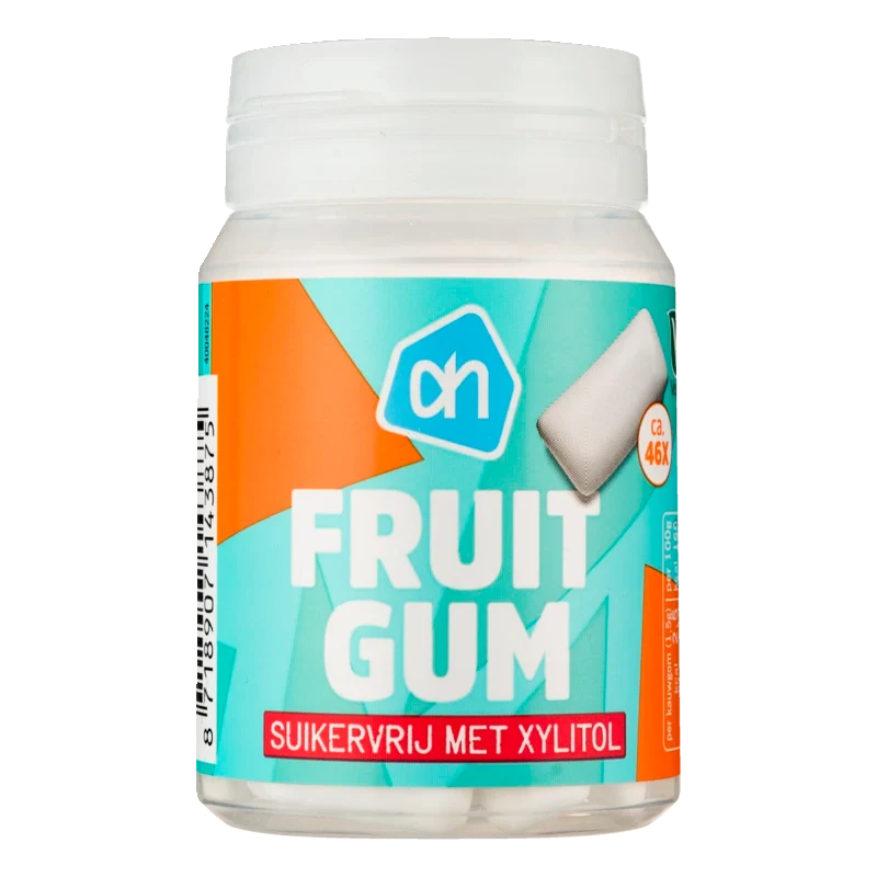 Fruit gum suikervrij