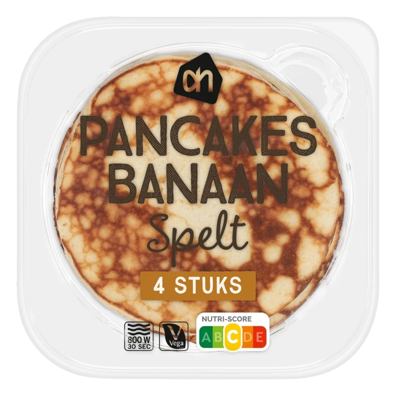 Banaan spelt pancakes