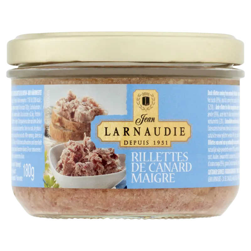 Jean Larnaudie Rillettes de canard maigre