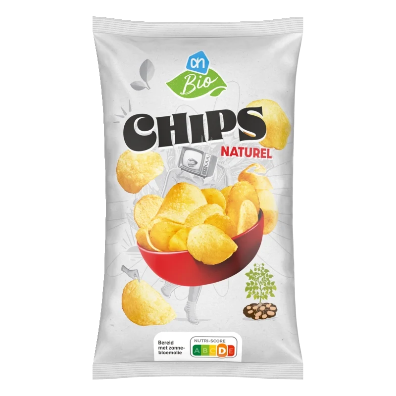 Biologisch Chips naturel
