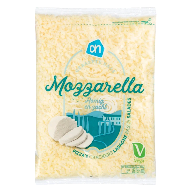 Mozzarella geraspt