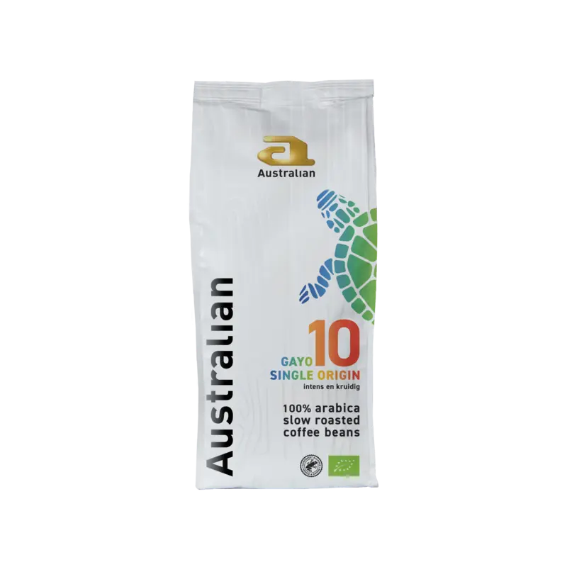 Australian Organic single origin gayo koffiebonen