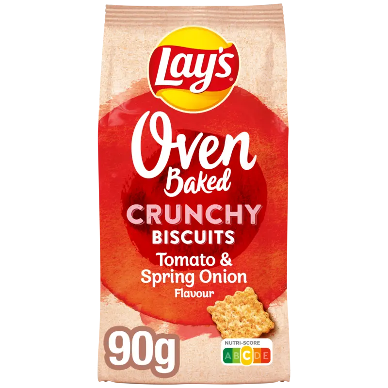 Lay's Oven baked crunchy biscuits tomato onion