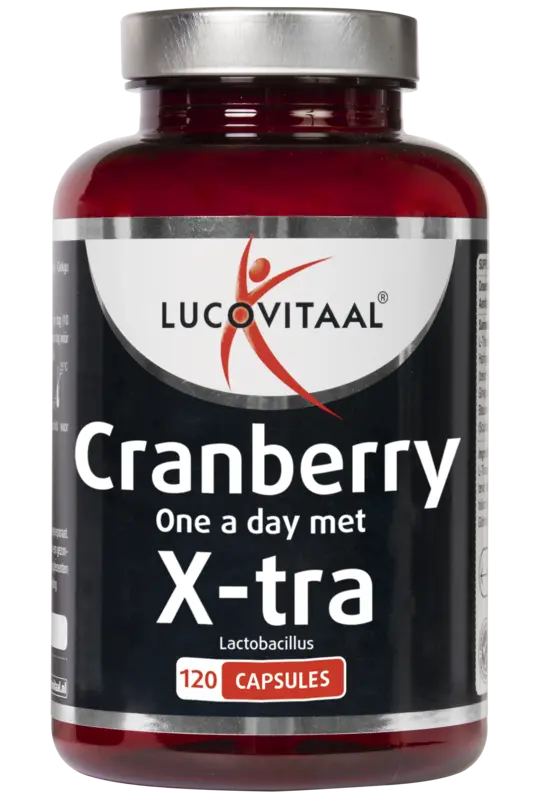 Lucovitaal Cranberry met x-tra lactobacillus