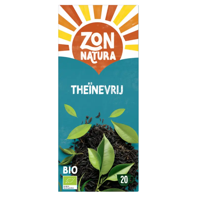 Zonnatura Theïnevrij zwarte thee