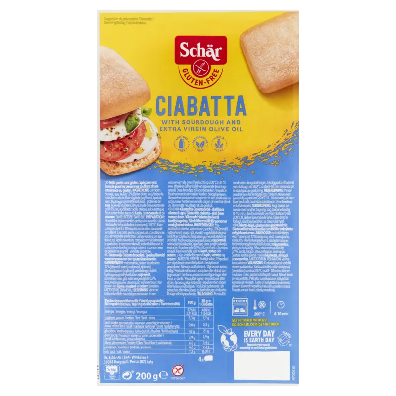 Schär Ciabatta glutenvrij