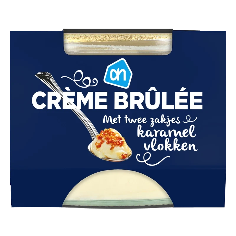 Excellent Crème brulée met karamel vlokken