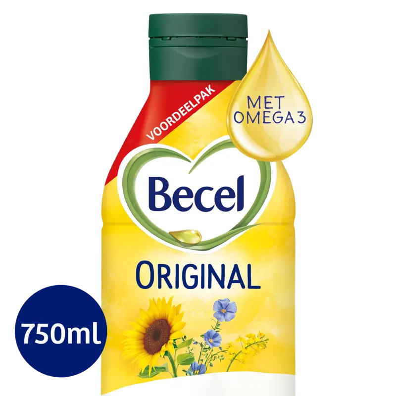 Becel Original bakboter vloeibaar voordeelfles