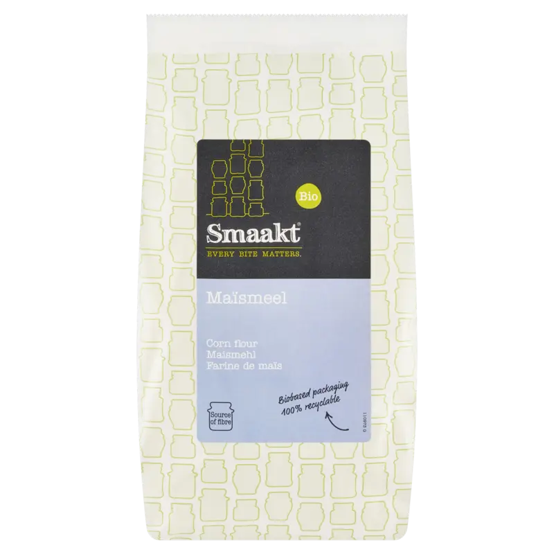 Smaakt Maismeel biologisch