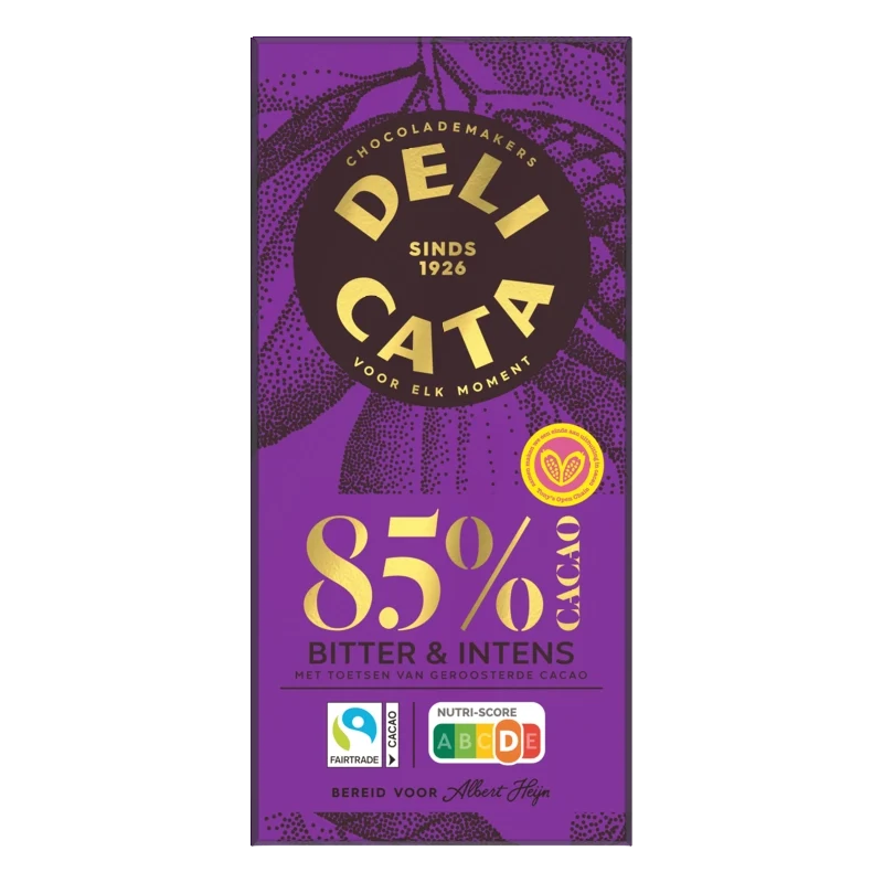 Delicata Reep puur 85% cacao