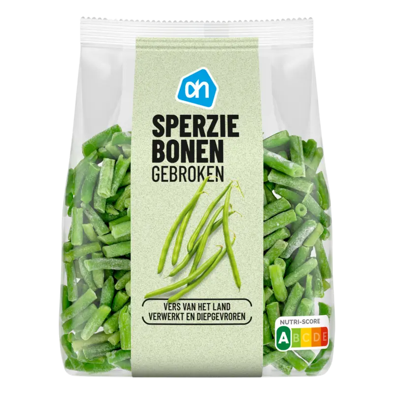 Sperziebonen gebroken