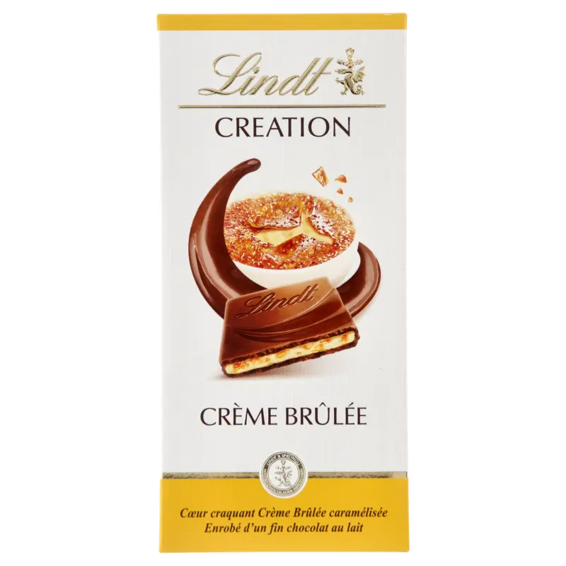 Lindt Creation crème brûlée melkchocolade