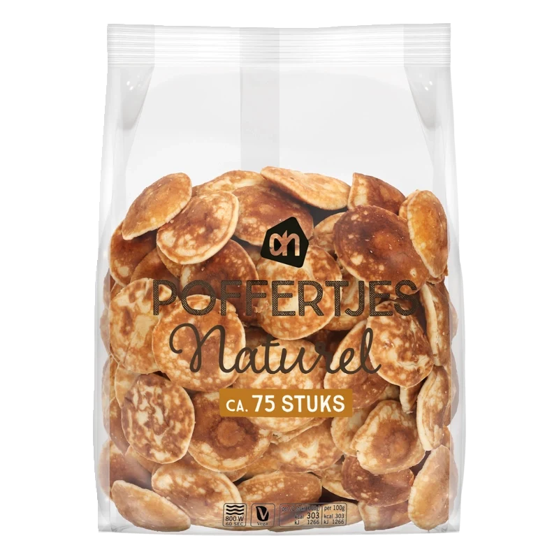 Poffertjes naturel