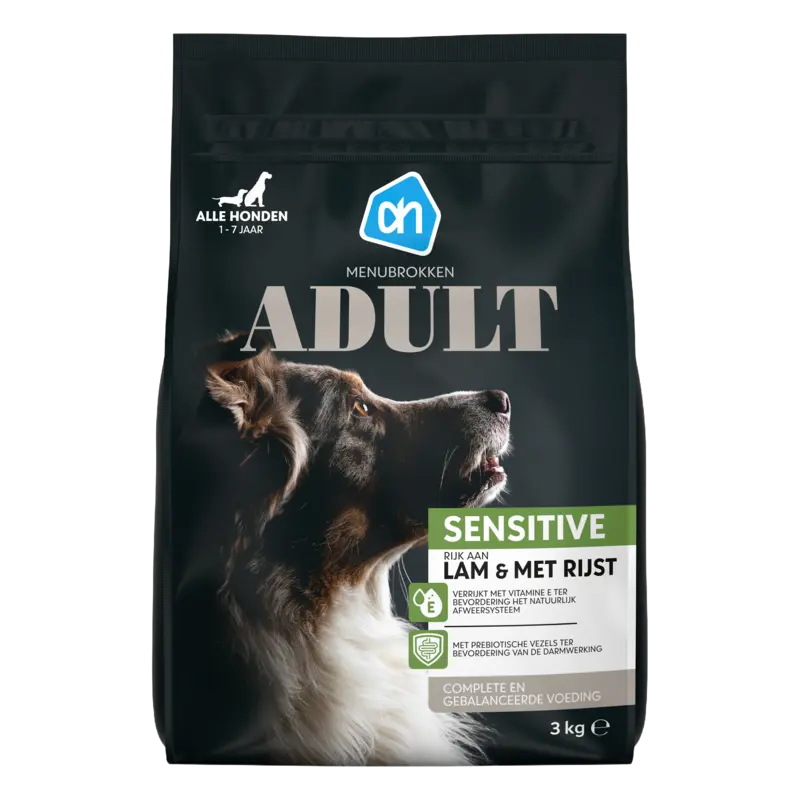 Menubrokken adult sensitive lam & rijst