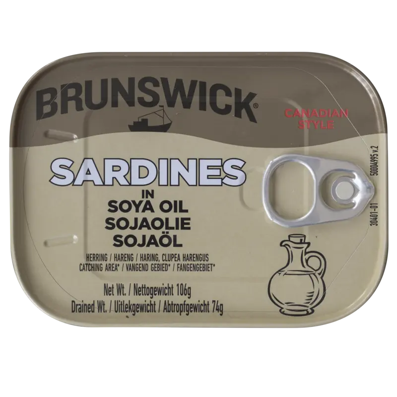 Brunswick Canadian style sardines