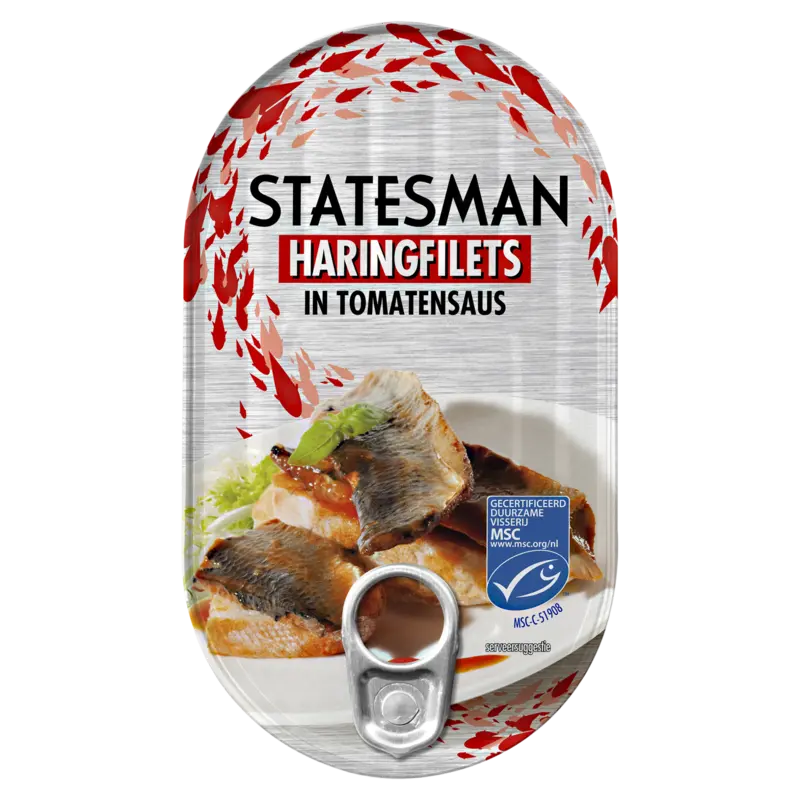 Statesman Haringfilets in tomatensaus