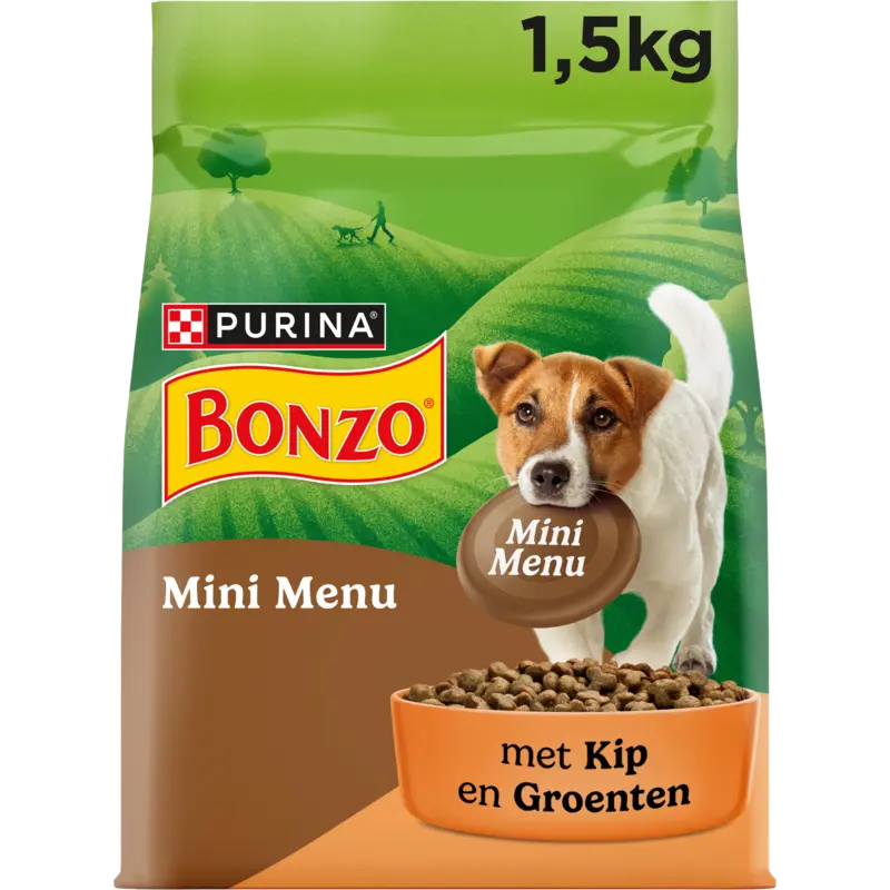 Bonzo Mini menu adult met kip en groenten
