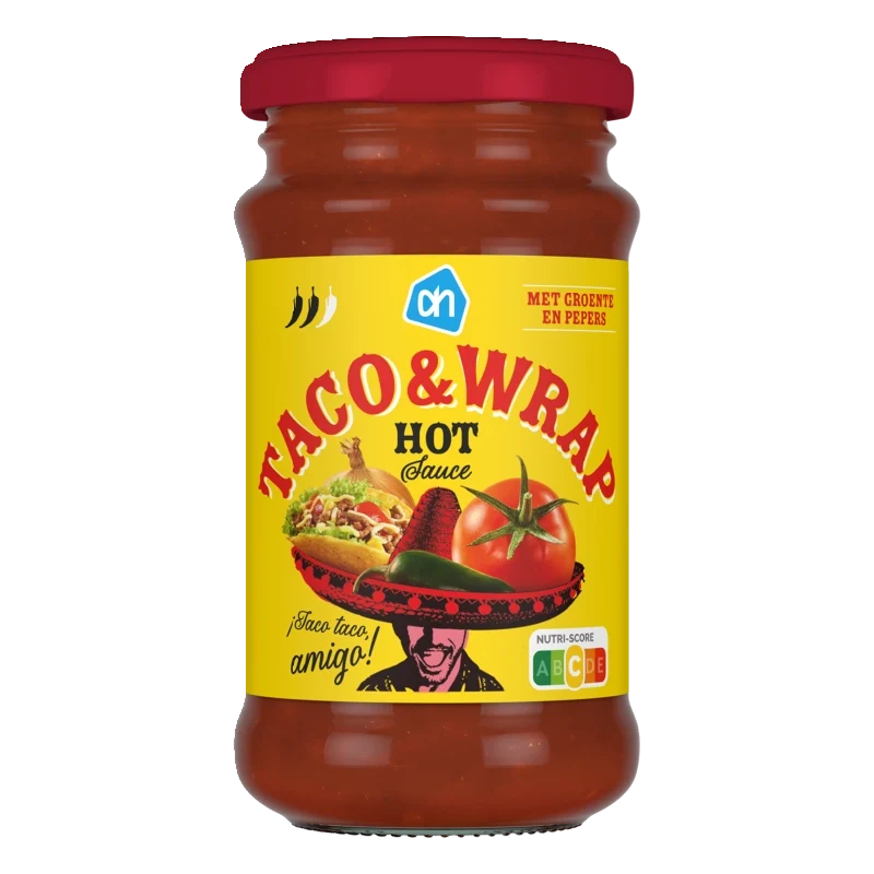 Taco & wrap hot sauce