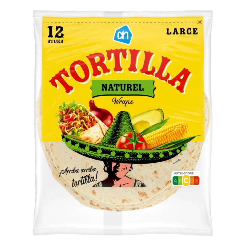 Tortilla naturel wraps