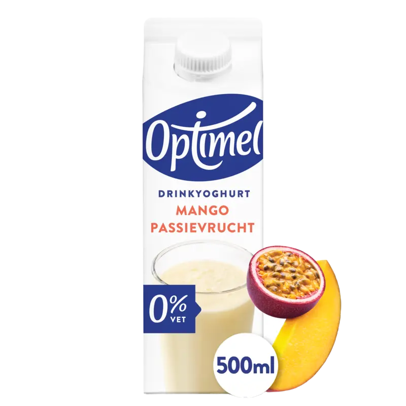 Optimel Drinkyoghurt mango-passievrucht
