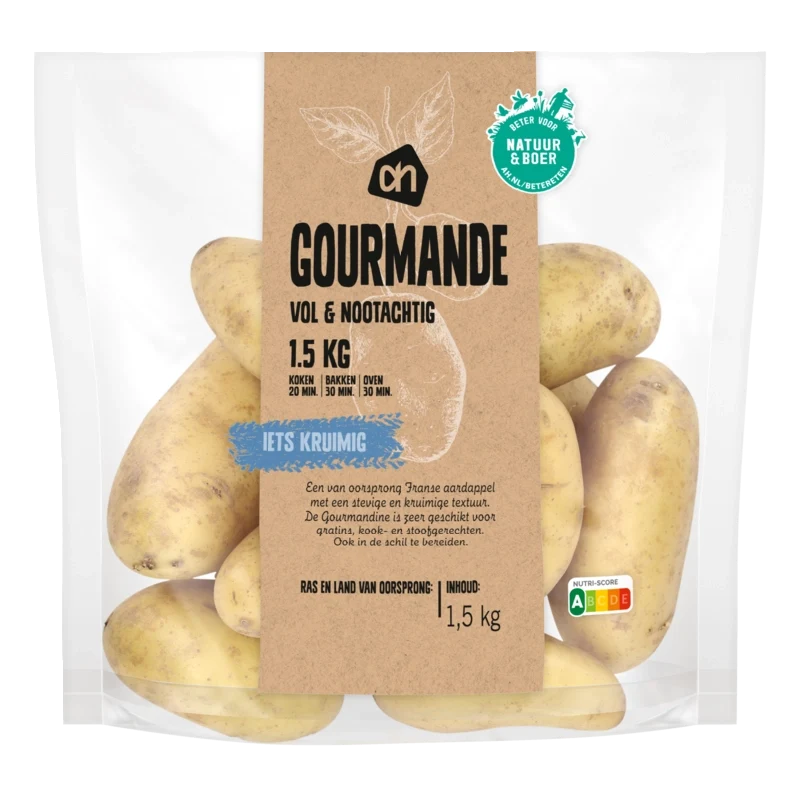 Gourmande aardappelen