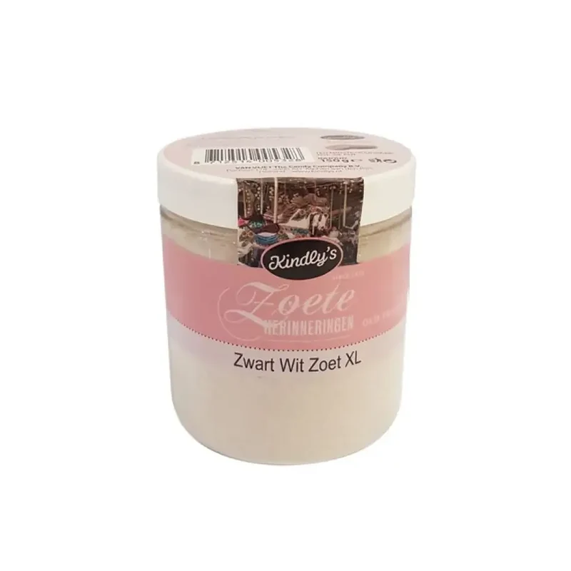 Kindly's Zwart wit zoet XL 150 gram