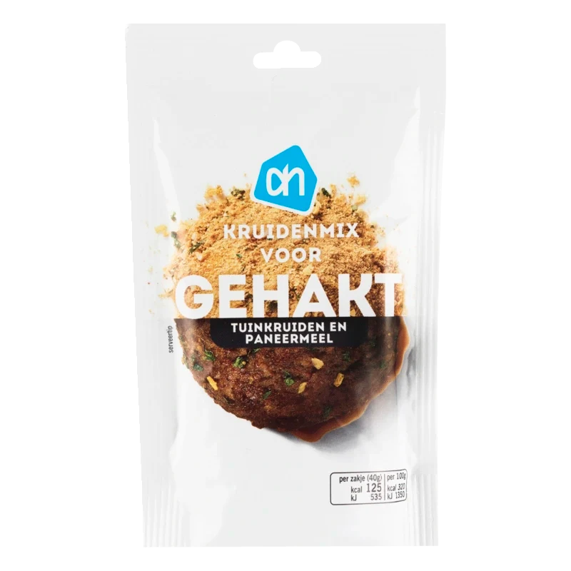 Mix voor gehakt met tuinkruiden