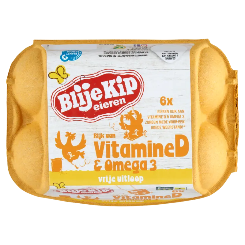 Blije Kip eieren Rijk aan vitamine D & omega 3