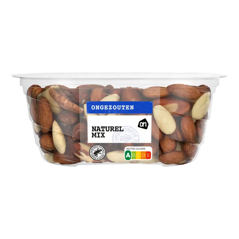 Naturel mix ongezouten