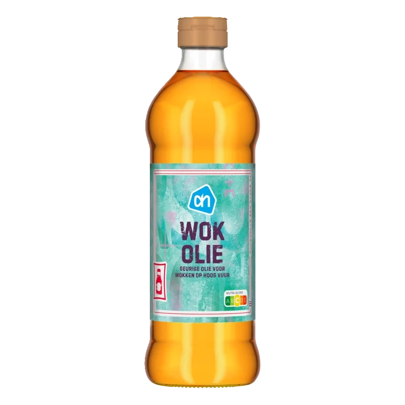 Oosterse wok olie
