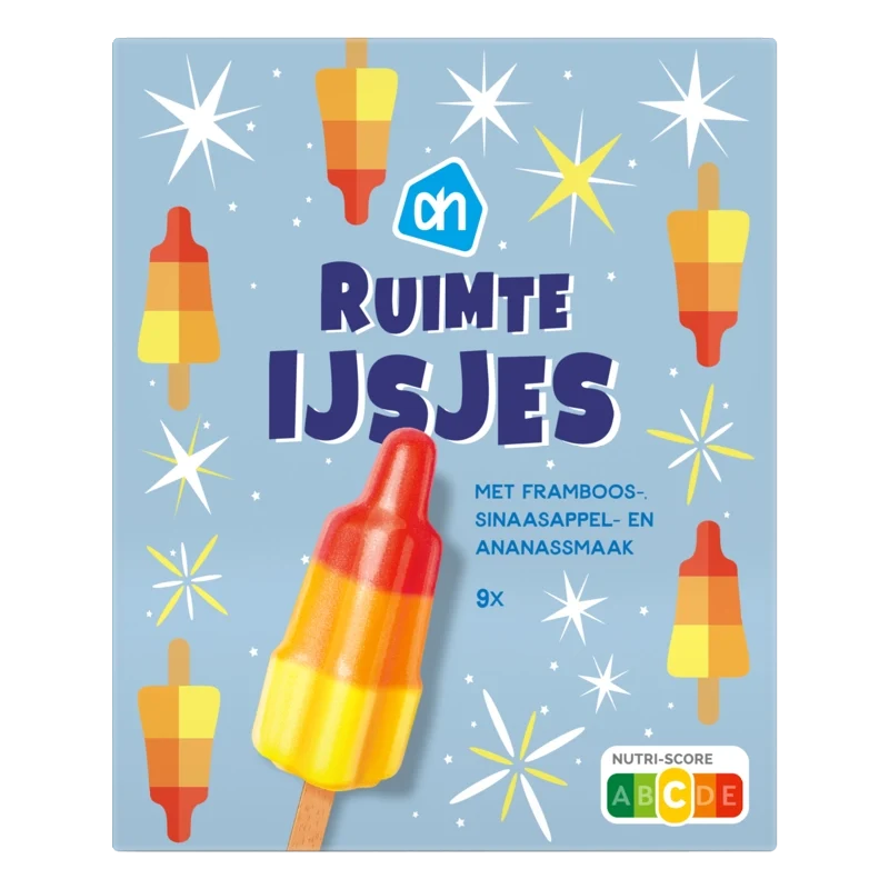Ruimte ijsjes