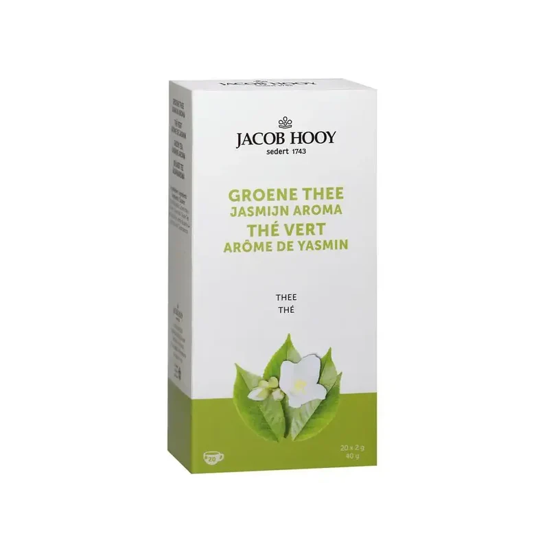 Jacob Hooy Groene thee jasmijn 20 zakjes