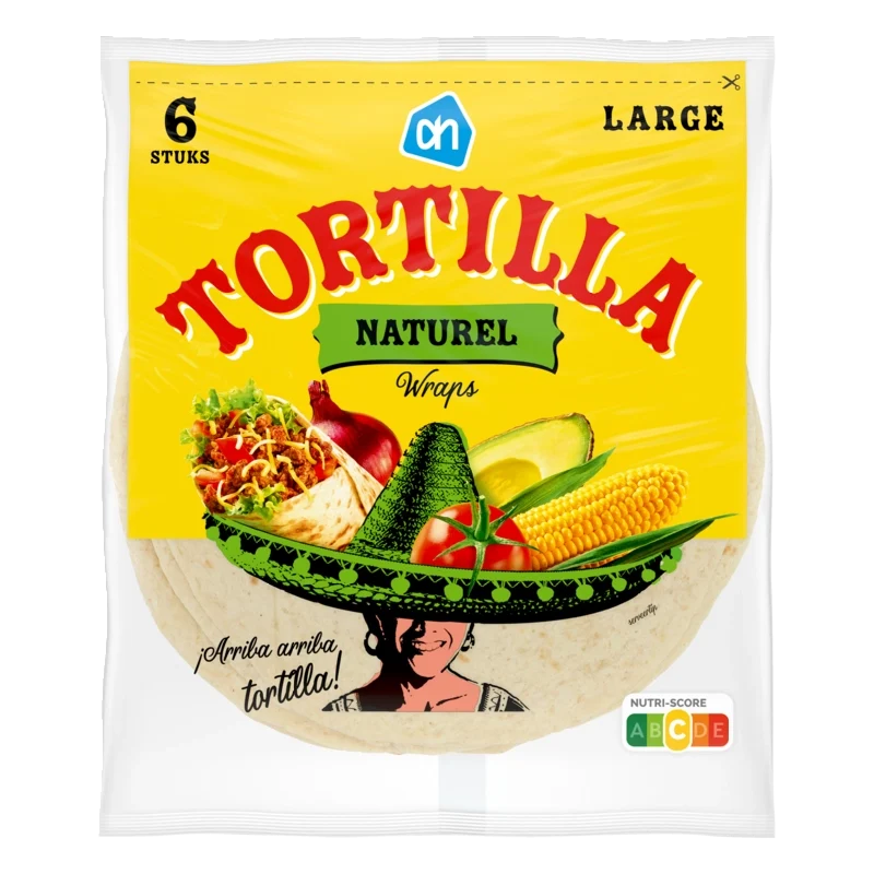 Tortilla naturel wraps