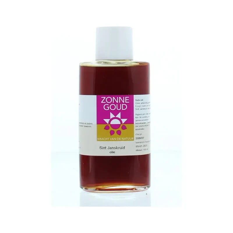 Zonnegoud Sint Janskruid olie 100 ml