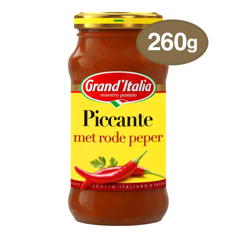 Grand' Italia Piccante met rode peper