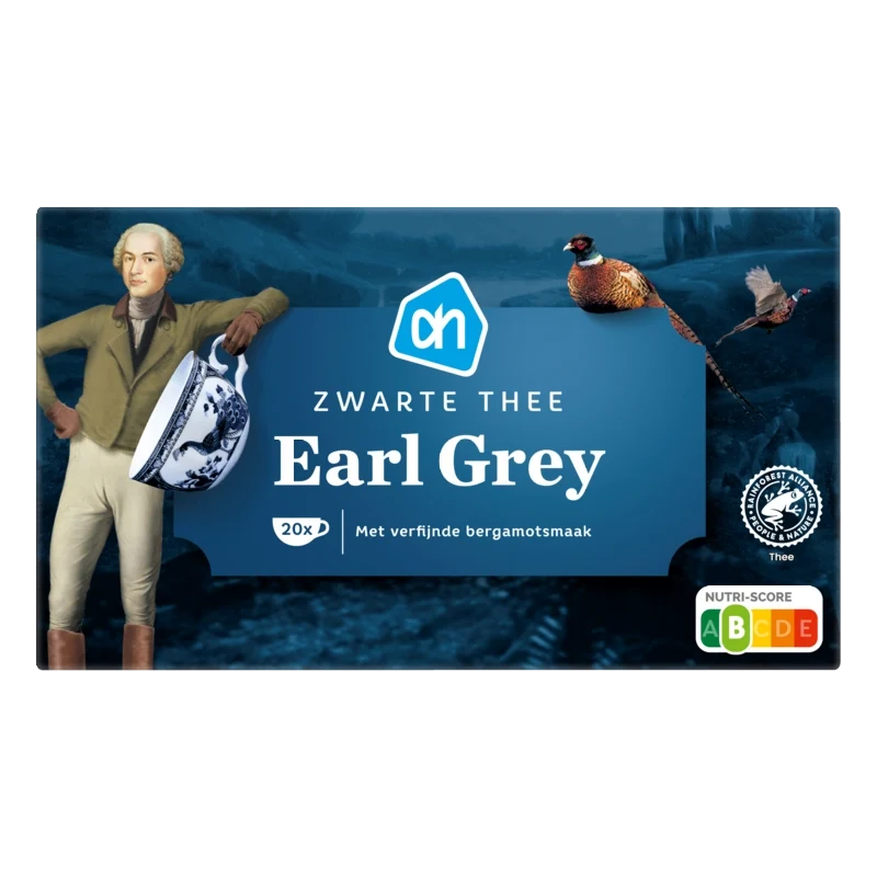 Zwarte thee earl grey